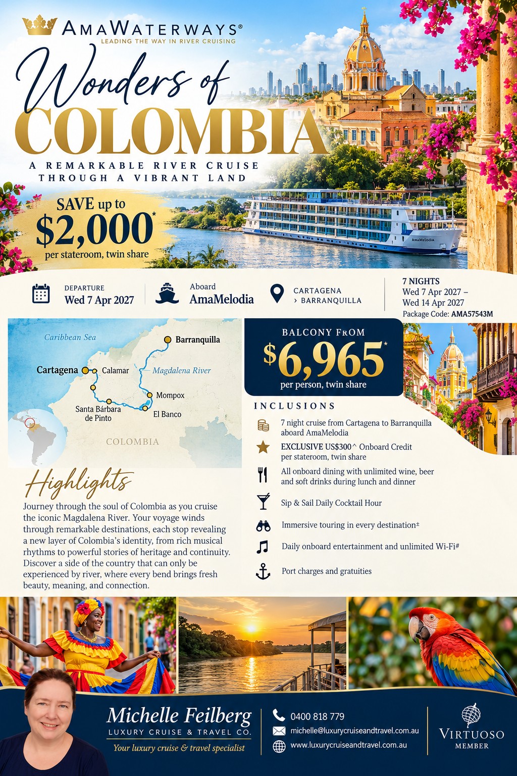 Wonders of Colombia · your featured offer